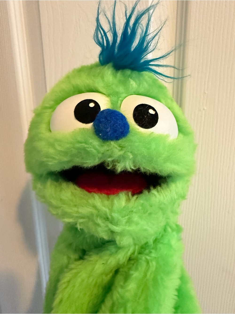 The Brooklyn Puppet Conspiracy - Rod-Arm Practice Puppet Mark 2 Neon Lime Green